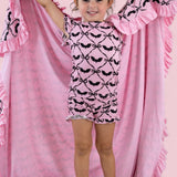 *PREORDER* BATTY BOWS DREAM RUFFLE BLANKET
