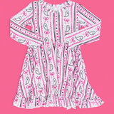 *PREORDER* BOO AND BOWS LONG SLEEVE DREAM RUFFLE DRESS