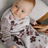 *PREORDER* Plush sleep sack - Pansies (1.5 togs)