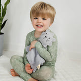 Bamboo Toddler Two-Piece Pajama - Sage Cactus