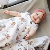 *PREORDER* Cotton muslin sleep sack - Farm (0.7 tog)