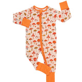 Woodland Mushroom Bamboo Zippy Pajamas