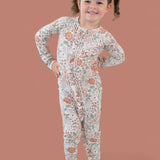 *PREORDER* AUTUMN BLOSSOM DREAM RUFFLE ROMPER