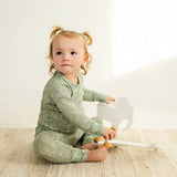 Bamboo Toddler Two-Piece Pajama - Sage Cactus