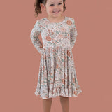 *PREORDER* AUTUMN BLOSSOM LONG SLEEVE DREAM RUFFLE DRESS