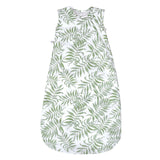 *PREORDER* Woven cotton sleep sack - Tropical green (2.0 togs)