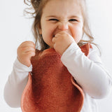2 Terry bibs set - Red panda
