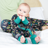 Night Forest Bamboo Pajamas Baby Romper Baby Clothes