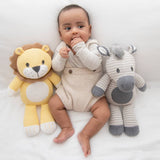 Leo the Lion Knitted Toy