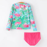 “Flamingo” Floral Boutique Swimsuit