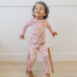 Blush Blooms 2pc Bamboo PJ Set