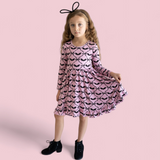 *PREORDER* BATTY BOWS LONG SLEEVE DREAM RUFFLE DRESS