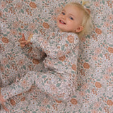 *PREORDER* AUTUMN BLOSSOM DREAM RUFFLE ROMPER