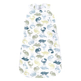 *PREORDER* Cotton muslin sleep sack - Brachiosaurus  (0.7 tog)