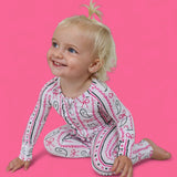 BOO AND BOWS DREAM RUFFLE ROMPER