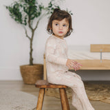 Blush Goose Bamboo Zippy Romper