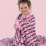 *PREORDER* BATTY BOWS DREAM RUFFLE BLANKET