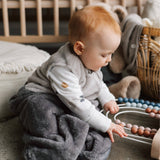 *PREORDER* Plush sleep sack - Gray solid (1.5 togs)