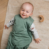 *PREORDER* Quilted bamboo sleep sack - Hunter Green (1.0 tog)