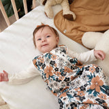 *PREORDER* Cotton muslin sleep sack - Bouquet (0.7 tog)