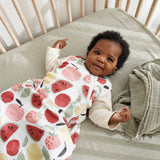 *PREORDER* Cotton muslin sleep sack - Fruits  (0.7 tog)