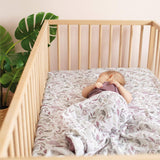 *PREORDER* Cotton muslin sleep sack - Plum (0.7 tog)