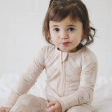 Blush Goose Bamboo Zippy Romper