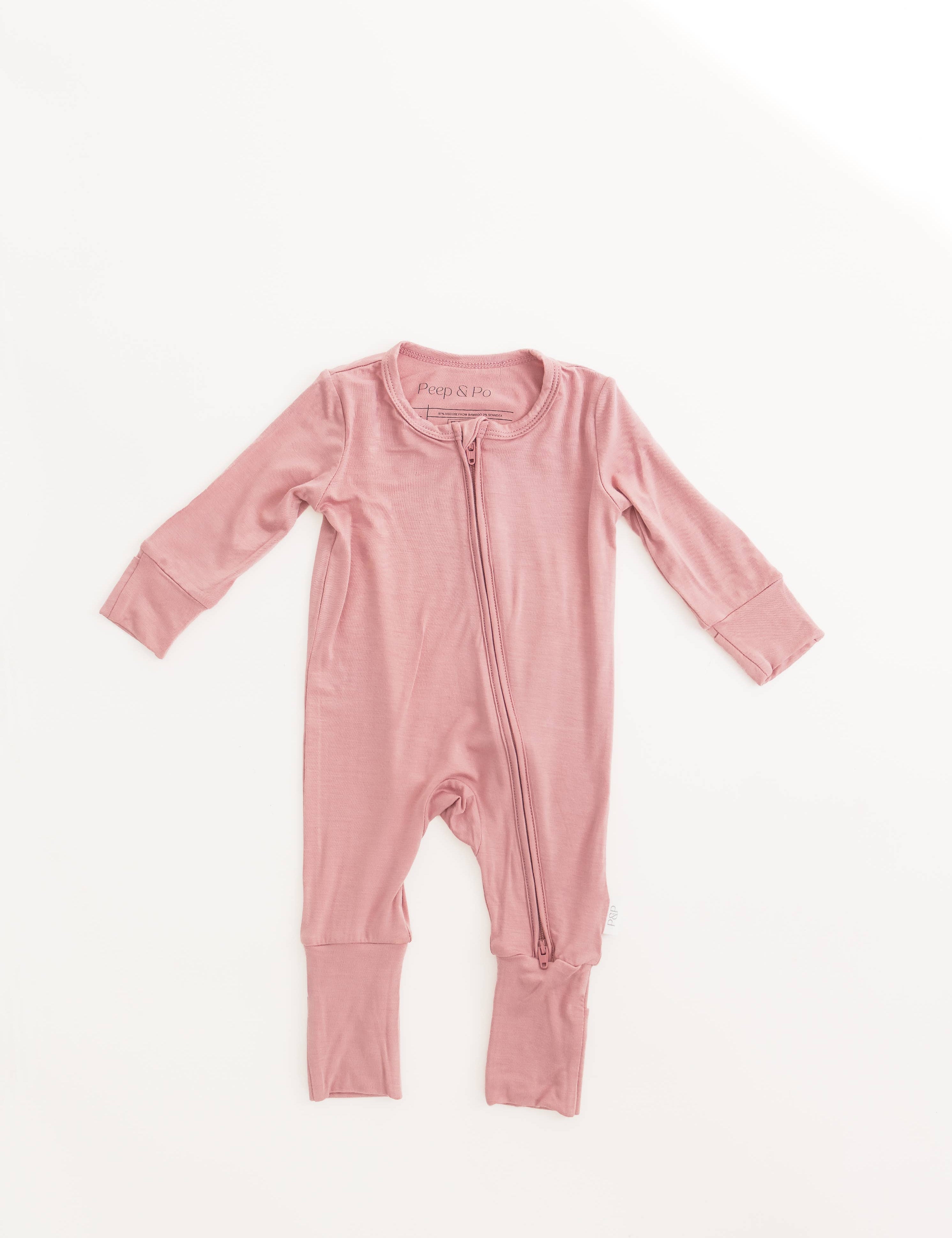 Double Zipper Bamboo Pajamas - Eloise