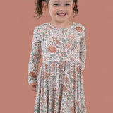 *PREORDER* AUTUMN BLOSSOM LONG SLEEVE DREAM RUFFLE DRESS