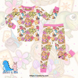 Tower girl bamboo 2 piece set pjs  