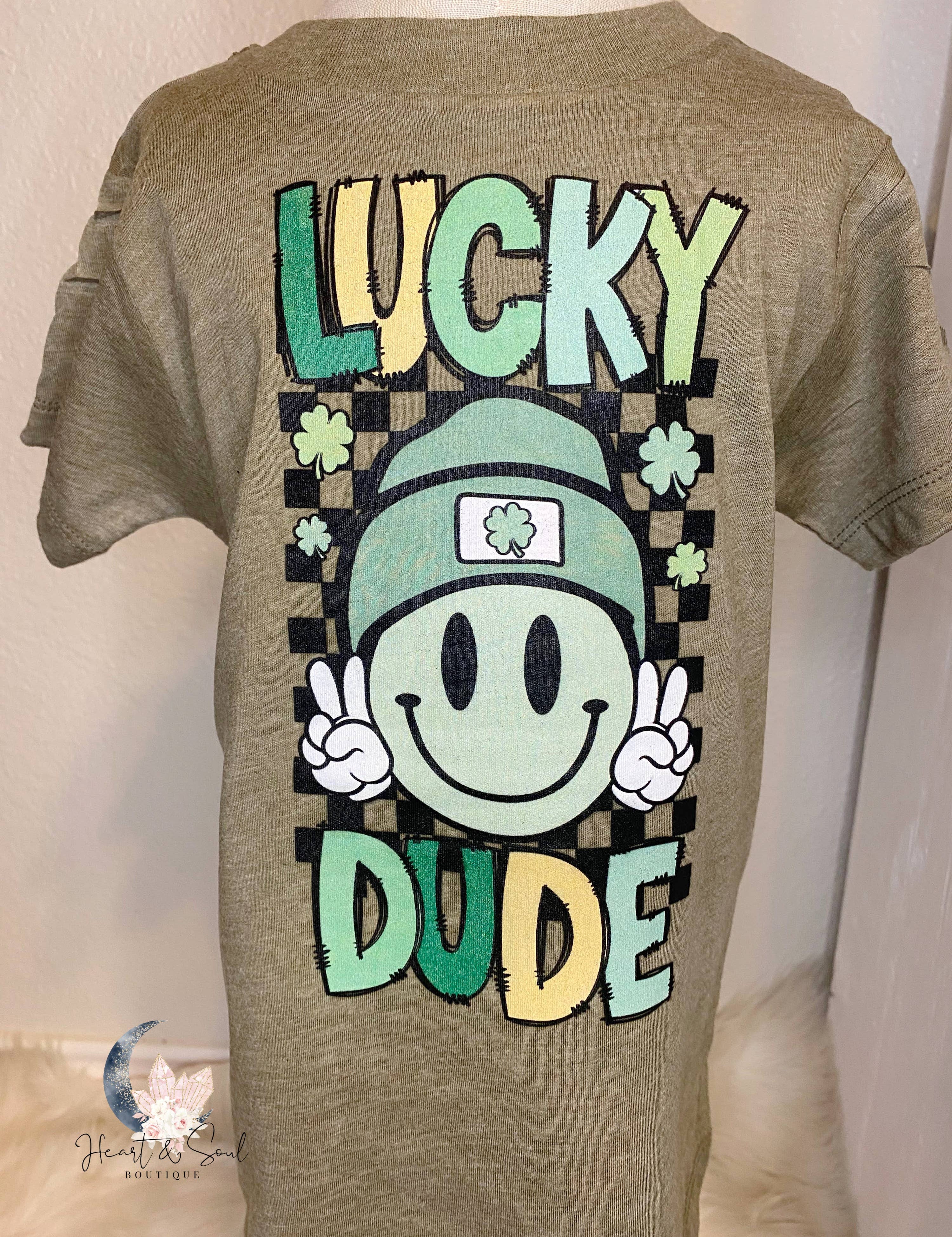 Lucky dude st. Patrick’s day Tshirt