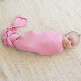 Baby Swaddle Blanket - Mauve Pink