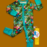 Poke 3 bamboo convertible zippy romper