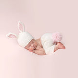 Bailey Bunny Hat and Pant Set | Newborn Baby Outfit