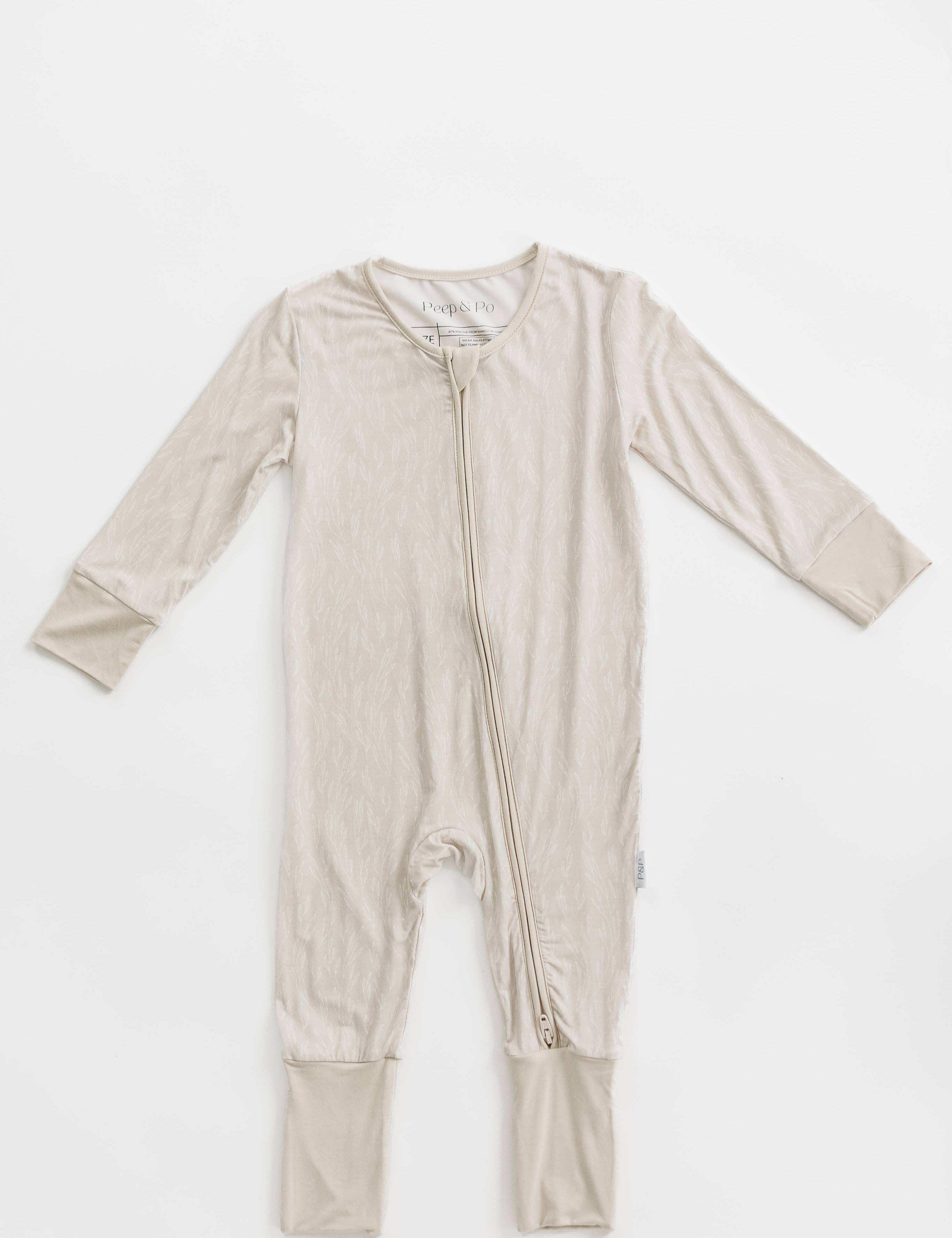 Double Zipper Bamboo Pajamas - Isabela