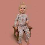 *PREORDER* AUTUMN BLOSSOM DREAM RUFFLE ROMPER