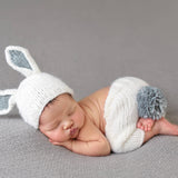 Bailey Bunny Hat and Pant Set | Newborn Baby Outfit