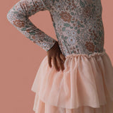 *PREORDER* AUTUMN BLOSSOM LONG SLEEVE DREAM TUTU DRESS