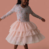 *PREORDER* AUTUMN BLOSSOM LONG SLEEVE DREAM TUTU DRESS