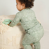 Bamboo Toddler Two-Piece Pajama - Sage Cactus