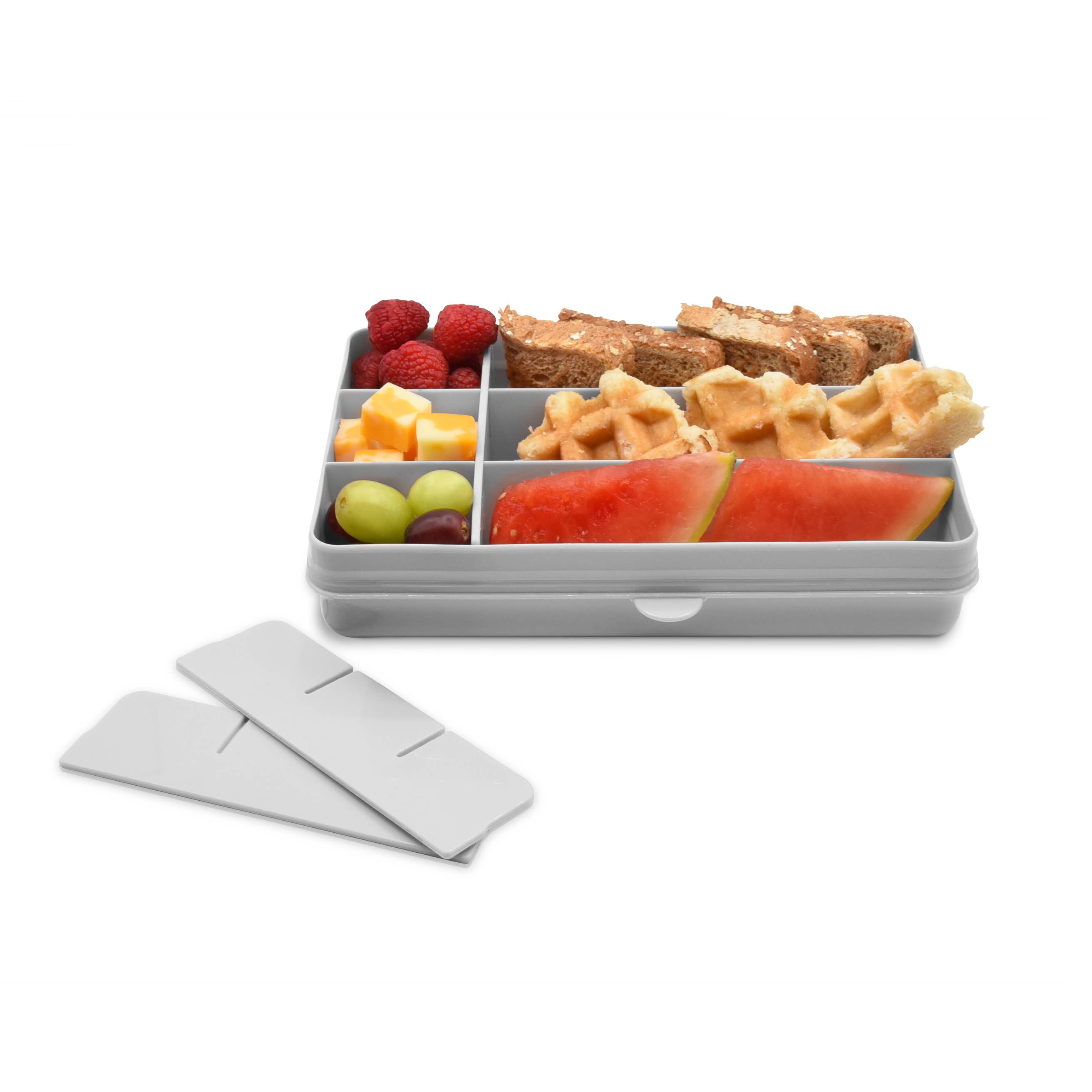 Snackle Box, Divided Snack Container with 12 Compartments