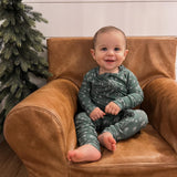 Minimalist Christmas Trees Bamboo Zippy Pajamas