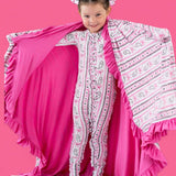 *PREORDER* BOO AND BOWS DREAM RUFFLE BLANKET