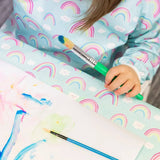 Long-Sleeved Art Smock: Rainbows