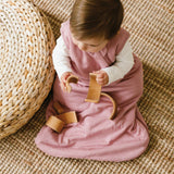 *PREORDER* Quilted bamboo sleep sack - Lotus (1.0 tog)