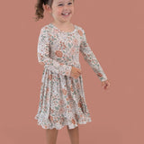 *PREORDER* AUTUMN BLOSSOM LONG SLEEVE DREAM RUFFLE DRESS