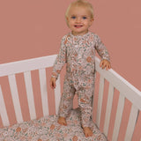 *PREORDER* AUTUMN BLOSSOM DREAM RUFFLE ROMPER