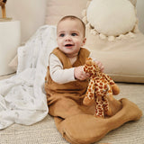 *PREORDER* Cotton muslin sleep sack - Honey (0.7 tog)