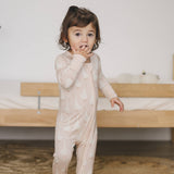 Blush Goose Bamboo Zippy Romper