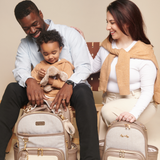 PREORDER Vanilla Latte Itzy Mini Plus™ Diaper Bag Backpack